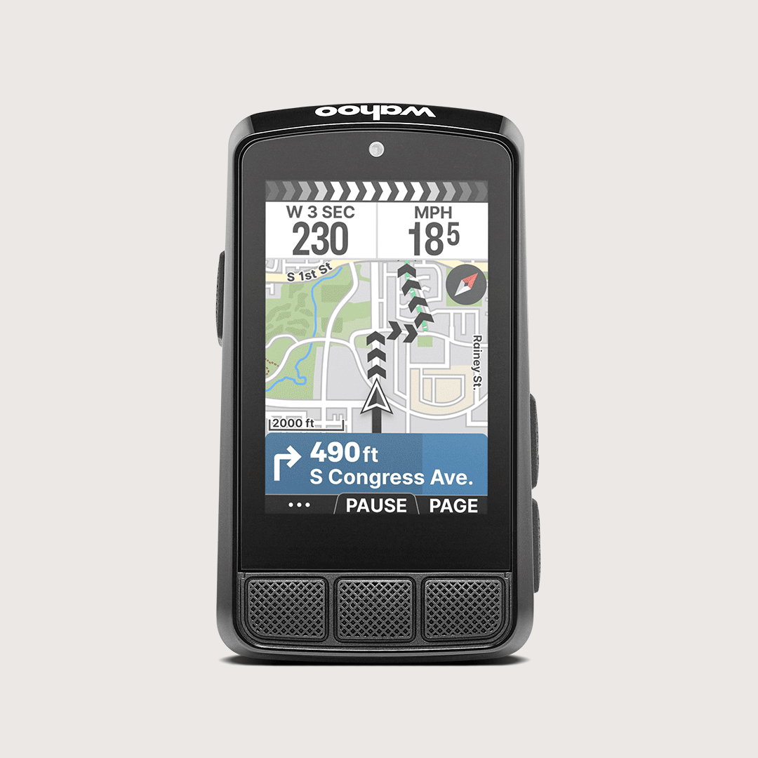 Wahoo ELEMNT BOLT 3 hårdvarudesign och USB-C-port
