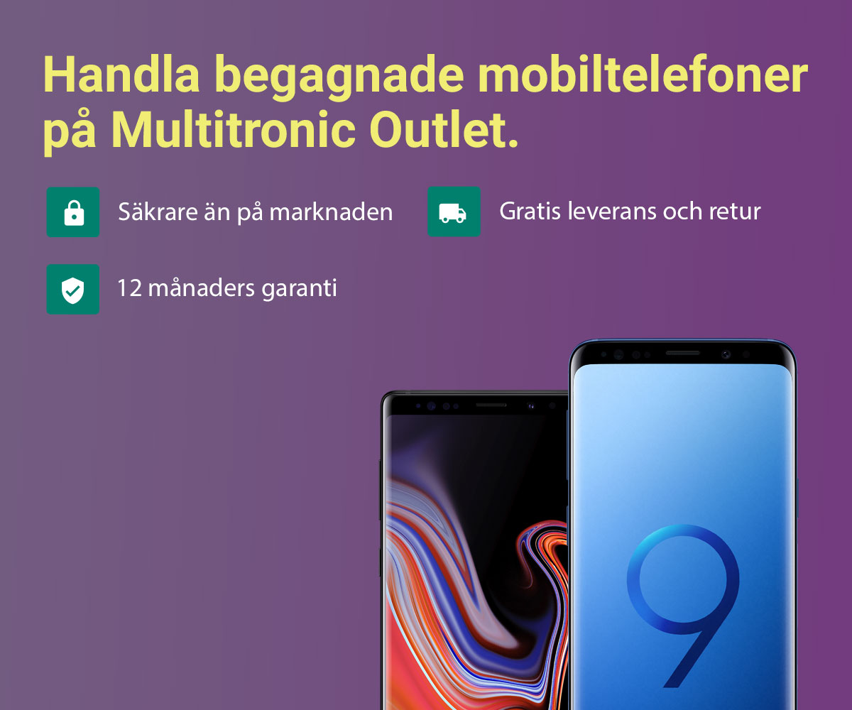 Telefoner Begagnade Android-telefoner till ett bra pris - Multitronic | Multitronic