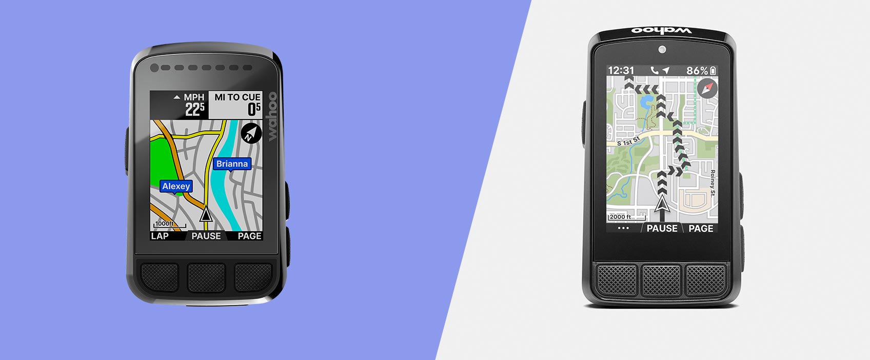 Графика сравнения Wahoo ELEMNT BOLT 3 и Wahoo ELEMNT BOLT v2