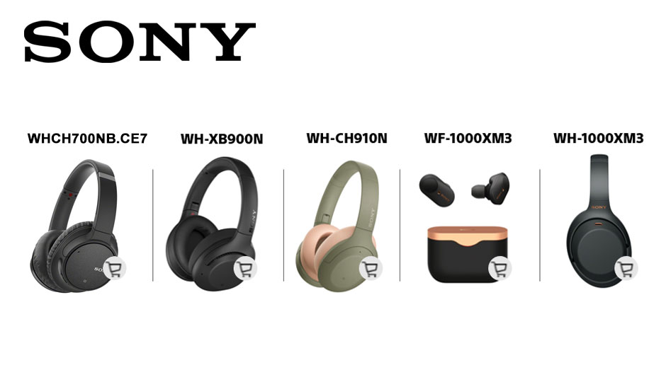 Sony noise cancelling headphones