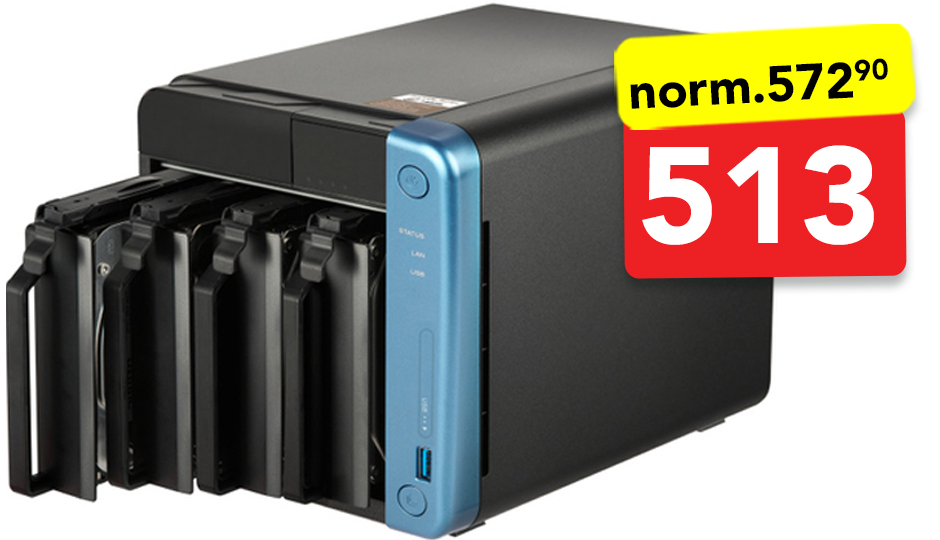 QNAP TS-453Be. 4-paikkainen -NAS-asema