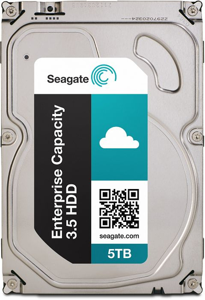 Seagate Enterprise Capacity 3.5 HDD V.4 ST5000NM0084 - Kiintolevyasema - 5 Tt - sisäinen - 3.5" - SATA 6Gb/s - 7200 kierrosta/min - puskuri: 128 Mt image