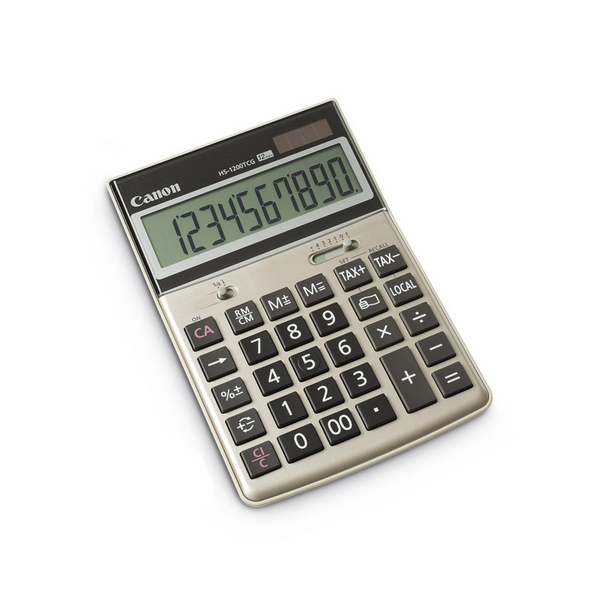 canon hs 1200tcg emea dbl table calculator calculators home