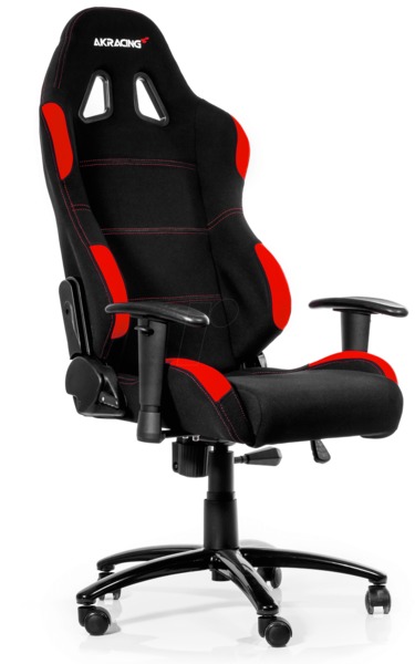 AKRACING K7012 Gaming Chair Black Red + El33t pelimatto kaupan päälle - 1 kpl / asiakas image
