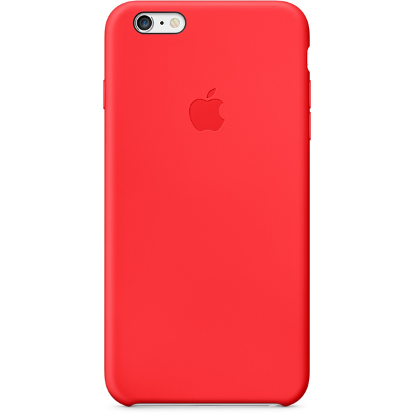 Apple (PRODUCT) RED - Takakansi matkapuhelimelle - silikoni - punainen malleihin iPhone 6 Plus, 6s Plus image