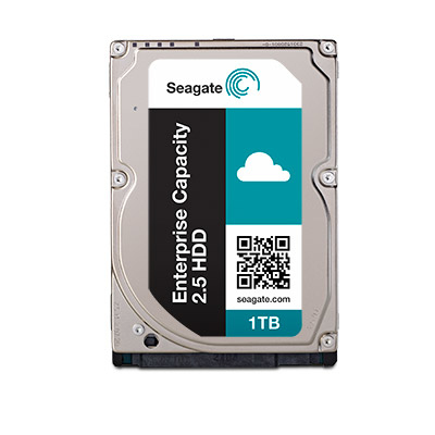 SEAGATE Enterprise Capacity 2.5 1TB HDD 4KNative 7200rpm 128MB cache 2,5inch SAS 12Gb/s 24x7 long-term usage BLK image